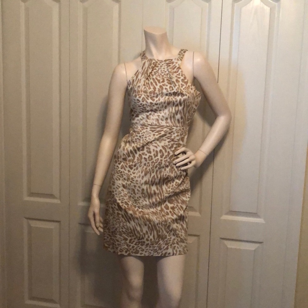 Animal print dress